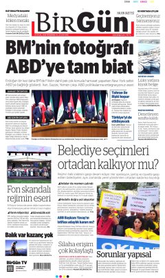 BirGün Gazetesi Manşetleri