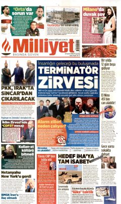 Milliyet Gazetesi Manşetleri