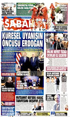 Sabah Gazetesi Manşetleri