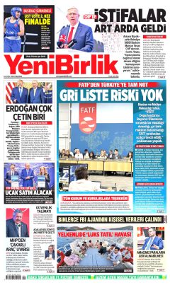 YeniBirlik Gazetesi Manşetleri