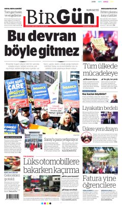 BirGün Gazetesi Manşetleri