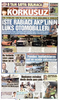 Korkusuz Gazetesi Manşetleri