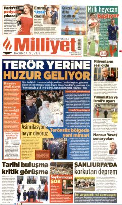 Milliyet Gazetesi Manşetleri