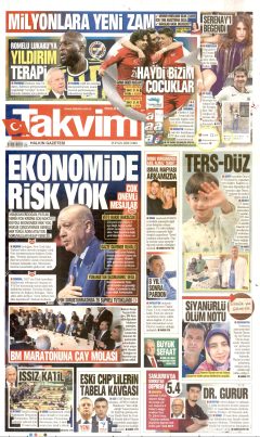 Takvim Gazetesi Manşetleri