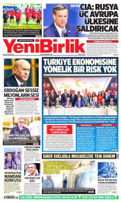 YeniBirlik Gazetesi Manşetleri