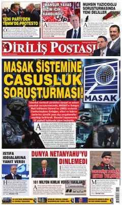 Diriliş Postası Gazetesi Manşetleri