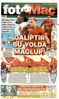 Fotomaç Gazetesi Manşetleri