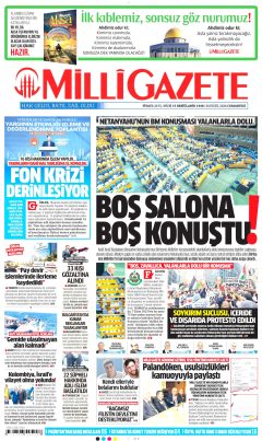 Milli Gazete Gazetesi Manşetleri