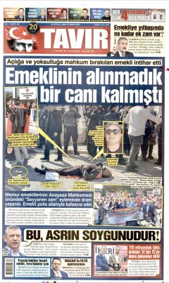 Tavır Gazetesi Gazetesi Manşetleri