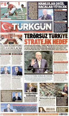 Türkgün Gazetesi Manşetleri