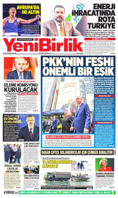 YeniBirlik Gazetesi Manşetleri