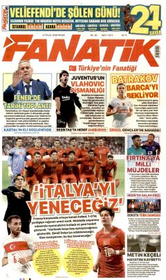 Fanatik Gazetesi Manşetleri