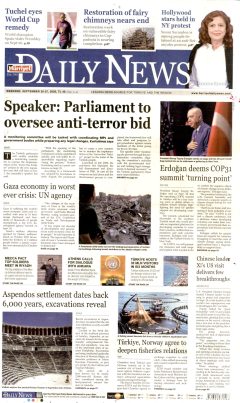 Hürriyet Daily News Gazetesi Manşetleri