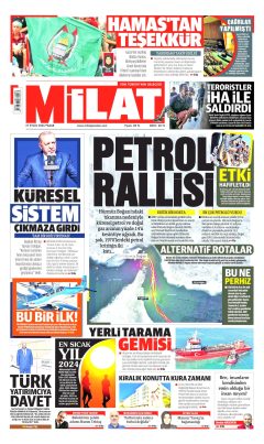 Milat Gazetesi Manşetleri