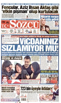 Sözcü Gazetesi Manşetleri
