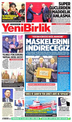 YeniBirlik Gazetesi Manşetleri