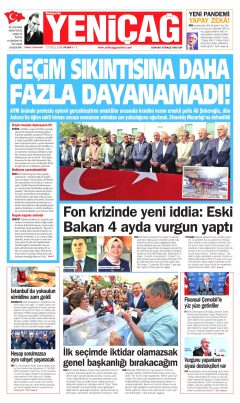 Yeniçağ Gazetesi Manşetleri