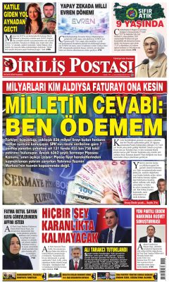 Diriliş Postası Gazetesi Manşetleri
