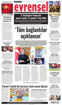 Evrensel Gazetesi Manşetleri