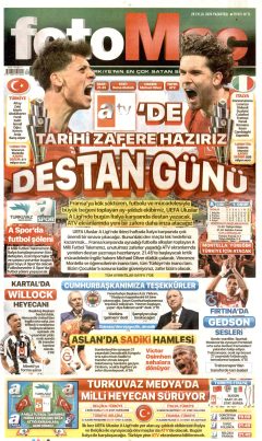 Fotomaç Gazetesi Manşetleri