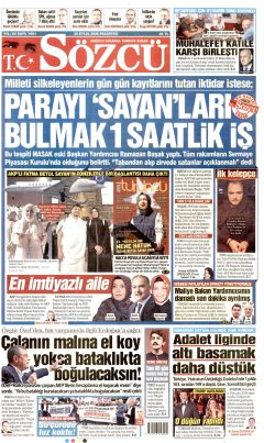 Sözcü Gazetesi Manşetleri