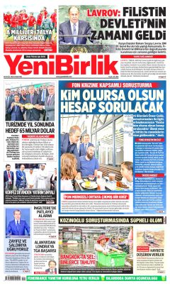 YeniBirlik Gazetesi Manşetleri