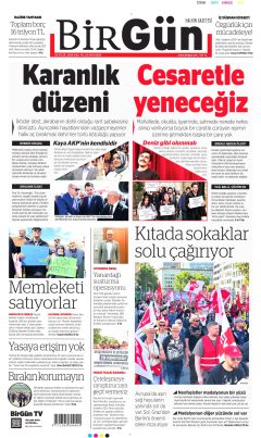 BirGün Gazetesi Manşetleri