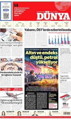 Dünya Gazetesi Manşetleri