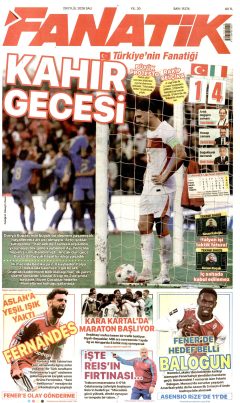 Fanatik Gazetesi Manşetleri