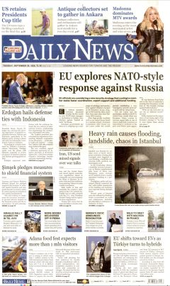 Hürriyet Daily News Gazetesi Manşetleri