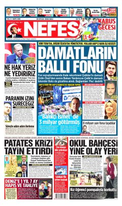 Nefes Gazetesi Manşetleri