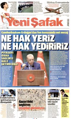 Yeni Şafak Gazetesi Manşetleri