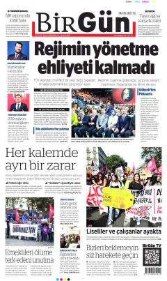 BirGün Gazetesi Manşetleri