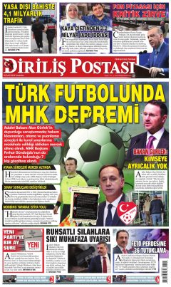 Diriliş Postası Gazetesi Manşetleri
