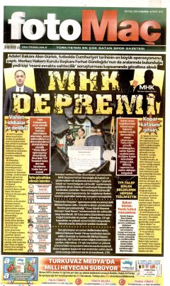 Fotomaç Gazetesi Manşetleri
