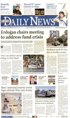 Hürriyet Daily News Gazetesi Manşetleri