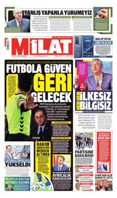 Milat Gazetesi Manşetleri