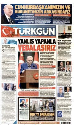 Türkgün Gazetesi Manşetleri