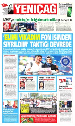 Yeniçağ Gazetesi Manşetleri
