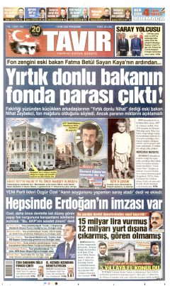 Tavır Gazetesi Gazetesi Manşetleri
