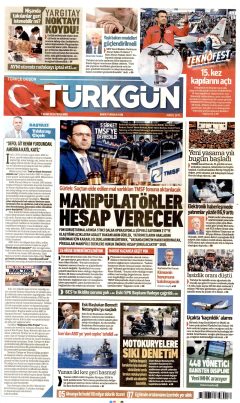 Türkgün Gazetesi Manşetleri