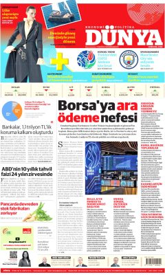 Dünya Gazetesi Manşetleri