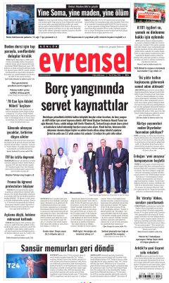 Evrensel Gazetesi Manşetleri