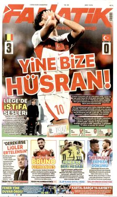 Fanatik Gazetesi Manşetleri