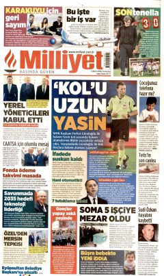Milliyet Gazetesi Manşetleri