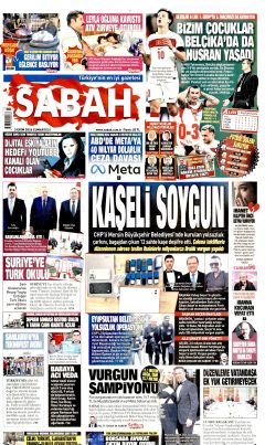 Sabah Gazetesi Manşetleri