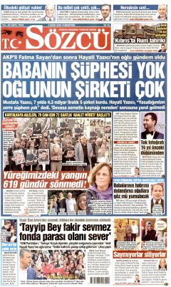 Sözcü Gazetesi Manşetleri