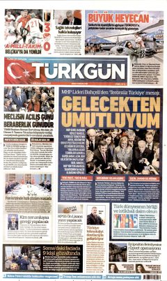 Türkgün Gazetesi Manşetleri