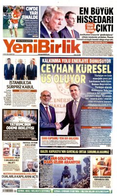 YeniBirlik Gazetesi Manşetleri