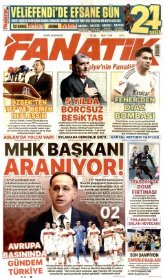 Fanatik Gazetesi Manşetleri
